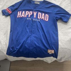 Happy Dad Baseball Jersey 