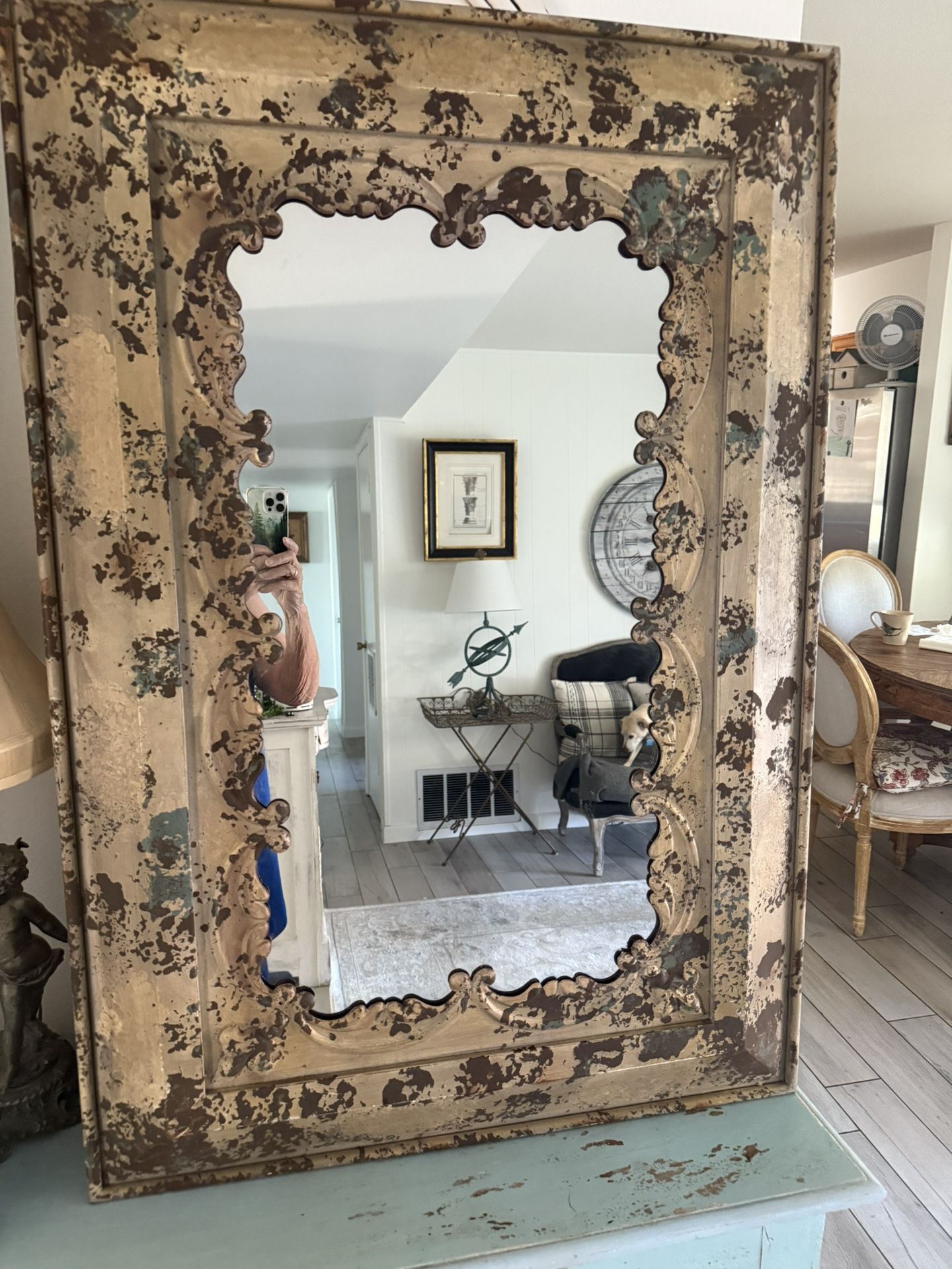 Large Tin Mirror (Greenway Rd And Cave Creek Road)