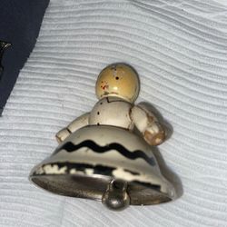 Vintage Angel Bell Figurine