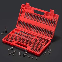 ARUCMIN 214-Piece Screwdriver Bit Set S2 Steel Drill bit set Power Bit Set with Security Bits 