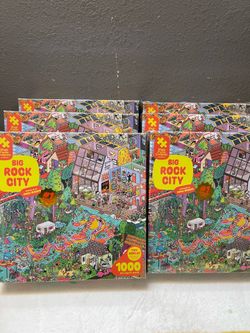 Magic Puzzle Company Big Rock City Jigsaw Puzzle - 1000pc