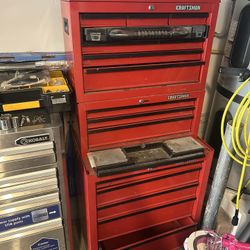 3 stack Craftsman tool unit 