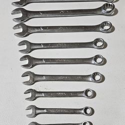 Combination Wrenches Inches