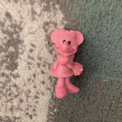  VTG Minnie Mouse Figurine Rubber Toy