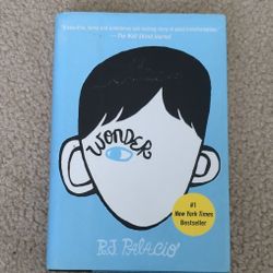 HARDBACK BOOK WONDER BY RJ PALACIO