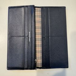 Burberry Black Long Wallet 