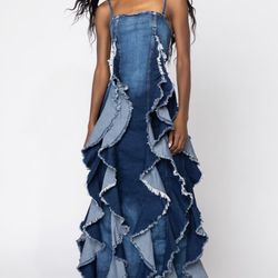 Ms. Ruffle Dress Small-large 