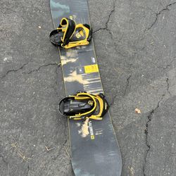 Salomon Wild Card 2022 Snowboard 160cm Burton Bindings