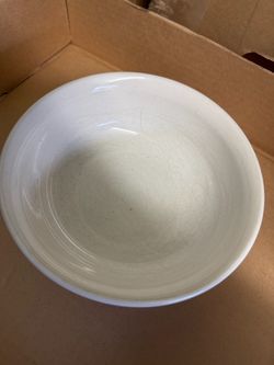 White dishes