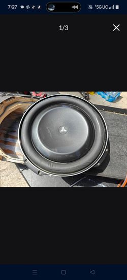 JL Audio 13TW5 shallow subwoofer
