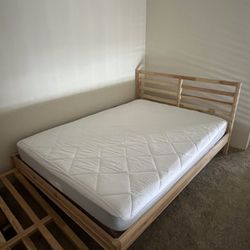 Two full size Ikea mattress & frame