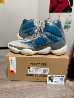 Size 11.5 - adidas Yeezy 500 High 'Frosted Blue'