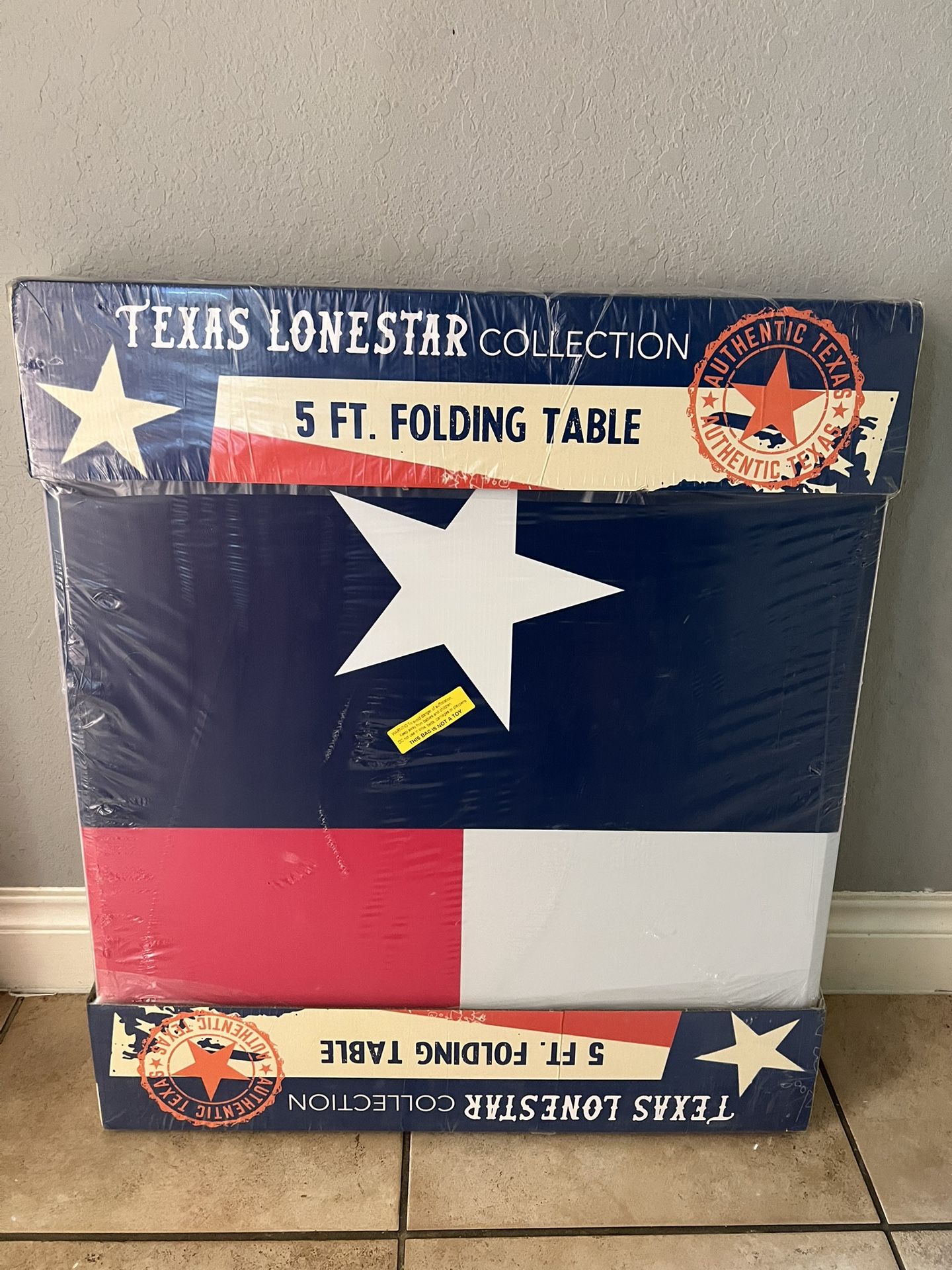 Texas LoneStar 5 ft Folding Table