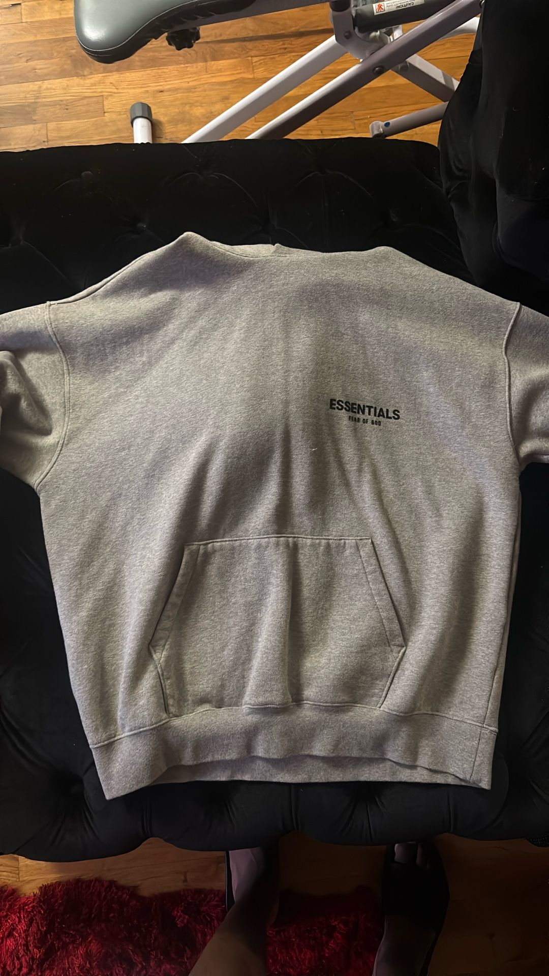 Essentials Fear Of God Dark Oatmeal Hoodie (Pick Up Only)