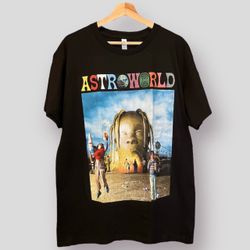 VINTAGE STYLE “ASTROWORLD” TEE SIZE S,M,L,XL,2XL