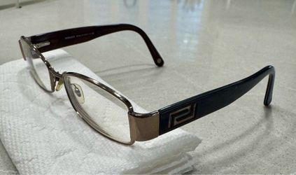 Versace MOD. 1168-H Eyeglasses Frames Brown Greek Key