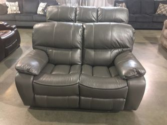 Gray Reclining Sofa and Loveseat Set Sale