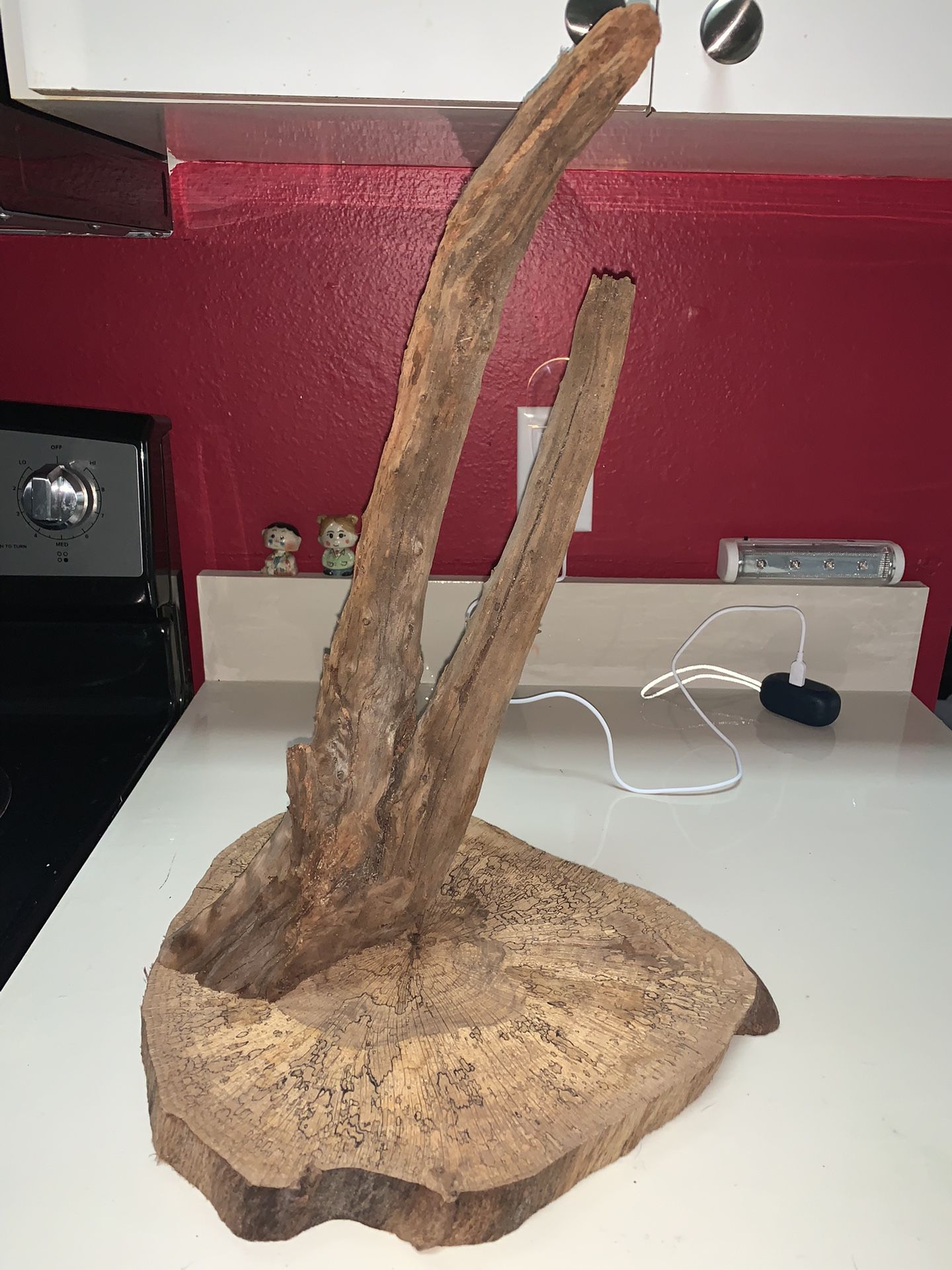 Handmade Driftwood Orchid Plant Stand Display Decor Etc