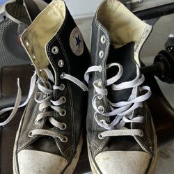 Converse High Top Sneakers, Size 10
