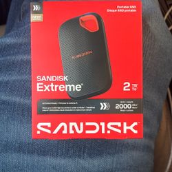 Sandisk Extreme 2tb Portable SSD 