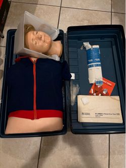 Laerdal Resusci Anne CPR trainer $150 or BEST OFFER