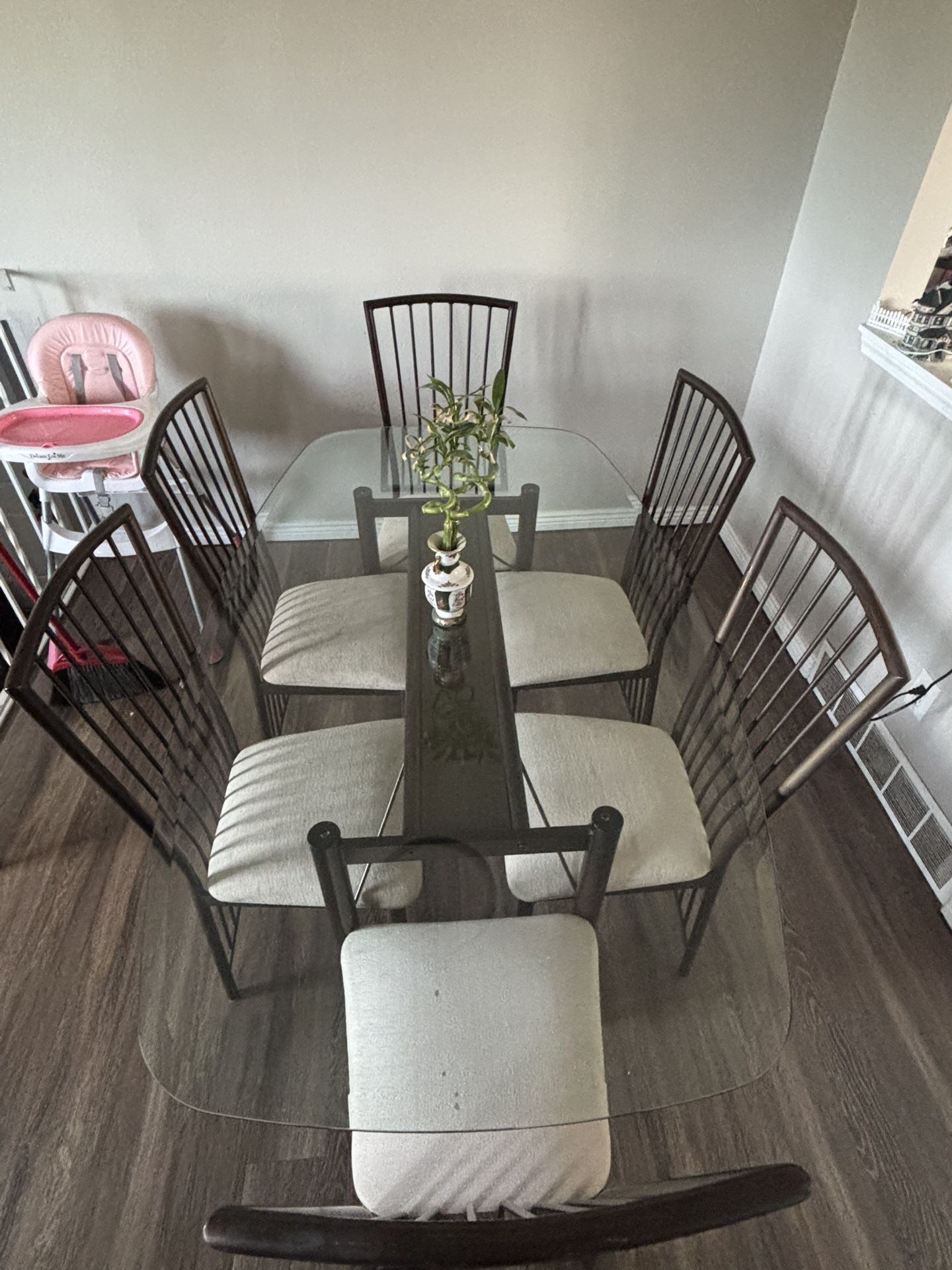 Glass table And Chairs