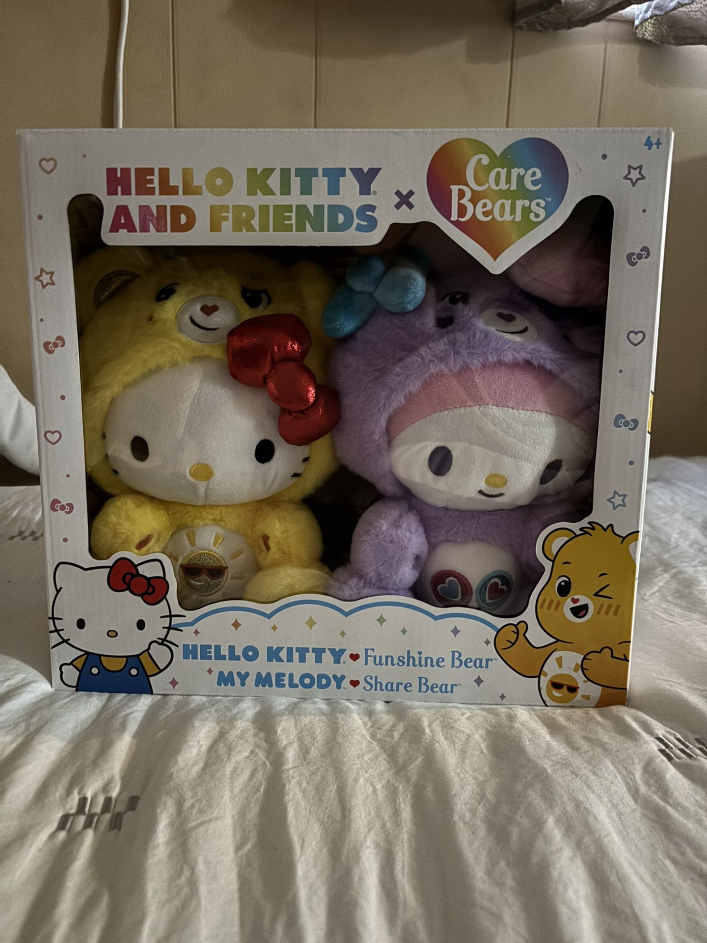 Hello Kitty x Care bear Plushies
