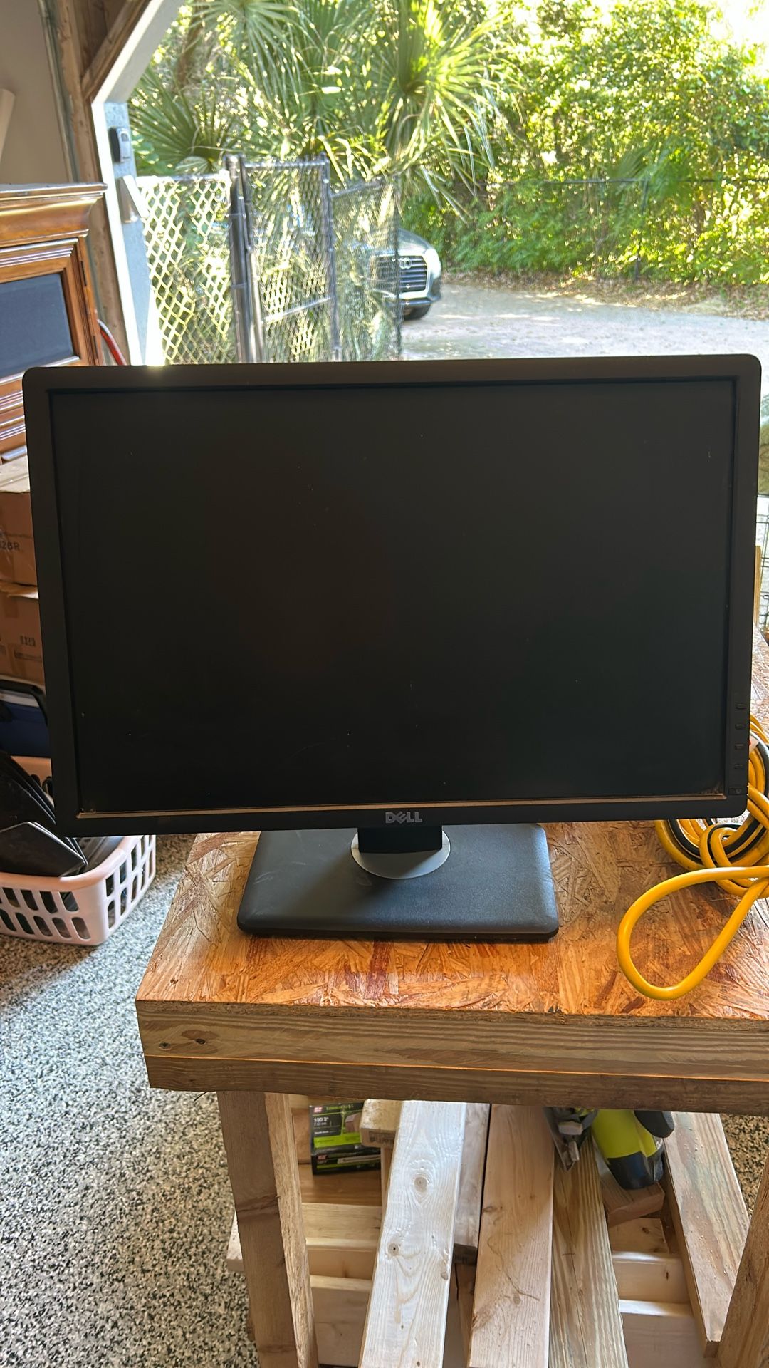 24 In Dell monitor with Power Cable