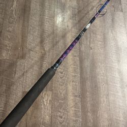 Custom Pacifica Spinning Salt Water Fishing Rod. 
