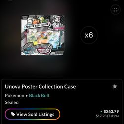 Pokemon Unova Poster Collection Case