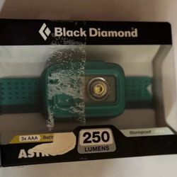BLACK DIAMOND ASTRO 250 HEADLAMP_GREEN NEW SEALED