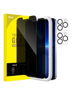 Privacy Screen Protector for iPhone 13 Pro Max 6.7-Inch with Camera Lens Protector