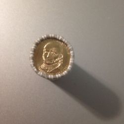 Gold Presidential Dollar S  25 In Unopened  Sleeve 