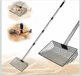 🐔 Heavy Duty Chicken Coop Poop Scooper / Sand Sifter – NEW 🐔 3x$25