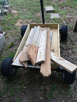 Trailer golf card or mower