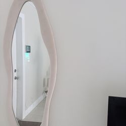 Modern Irregular Full-Length Mirror – Like New