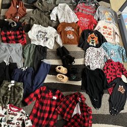 Baby Boy Clothing Lot Winter Fall 12-18 Months 