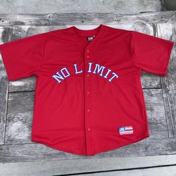Vintage No Limit Soldier Gear Baseball Jersey Size 2XL