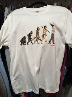 🔥 Supreme Evolution Graphic Tee Size Medium – Worn Once – Authentic 🔥