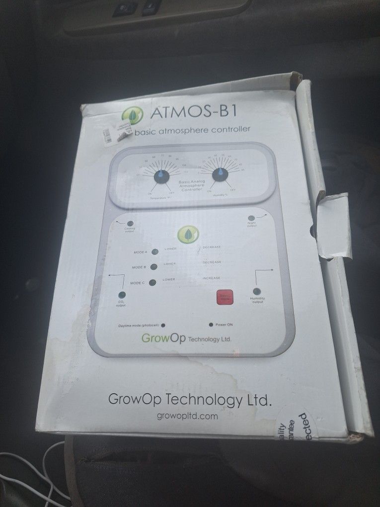 control box for grow