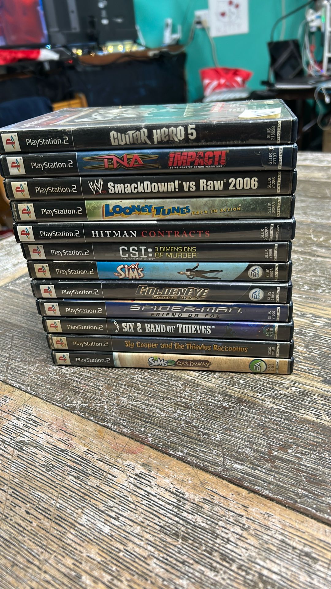 Sony PS2 Games Lot Of 12 Games $120