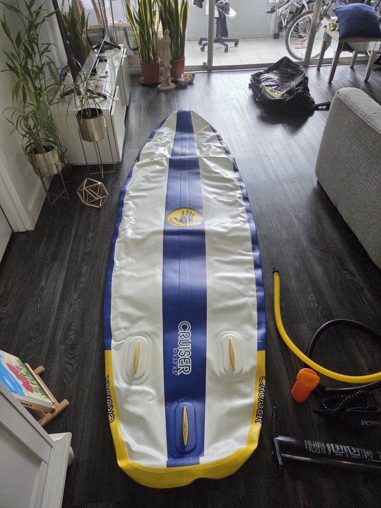Paddle Board with Isup Pump
