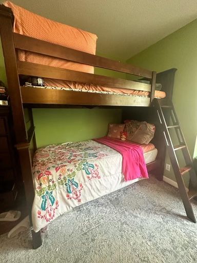 Wooden Bunk Bed 