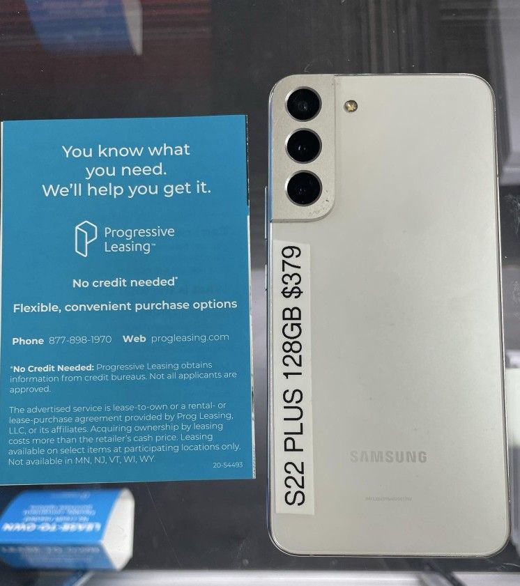 SAMSUNG GALAXY S22 PLUS -$50 DOWN - NO CREDIT CHECK