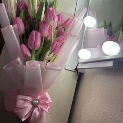 Tulips with Lillie’s bouquet