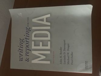 Writing and Reporting for the Media 12th Edition