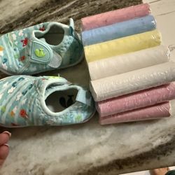 FREE - Toddler Water Shoes & Chalk
