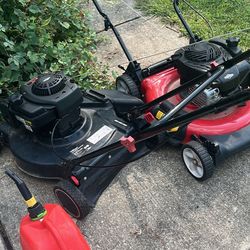 Two Mowers