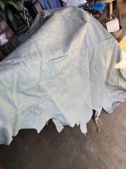 Genuine leather complete cowhide (Grey)