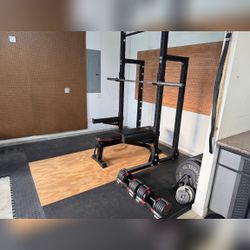 Rogue Power Rack with Adjustable Bench, Good Condition – Churubusco, IN